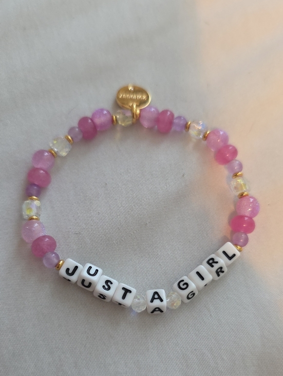 Little Words Project Jewelry - Just A Girl Little Words Project Bracelet